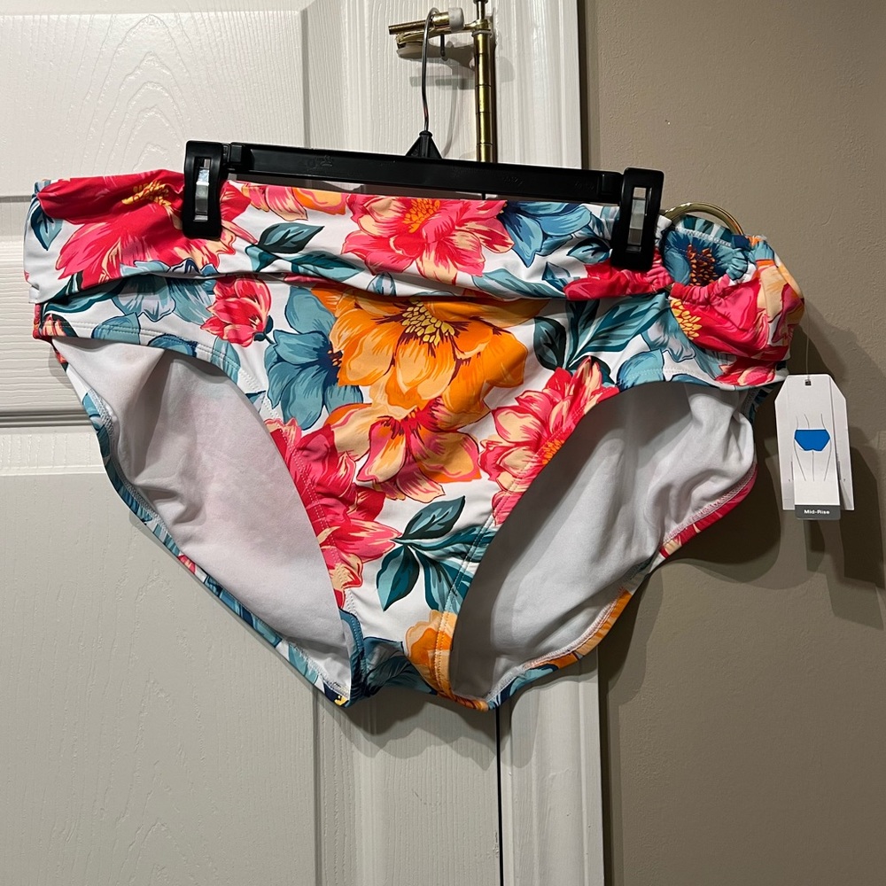 ⭐️NEW WITH TAGS⭐️ women’s plus size swimsuit bottoms size 2X